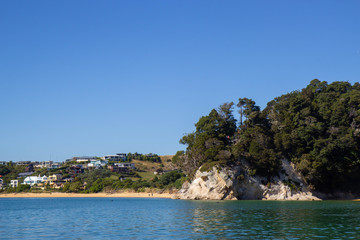 Naklejka premium view of Abel Tasman National park, New Zealand