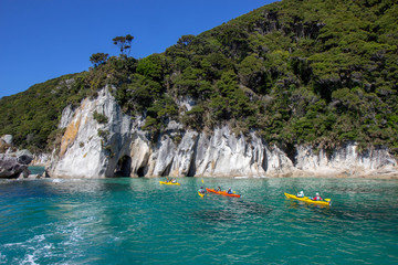 view of Abel Tasman National park, New Zealand