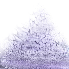 Lilac spot, background for design.Watercolor