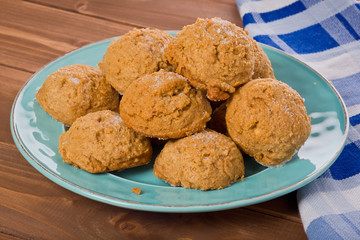Plate of Peanut Butter Cookies