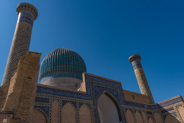 Gur-e amir mausoleum, samarkand, uzbekistan