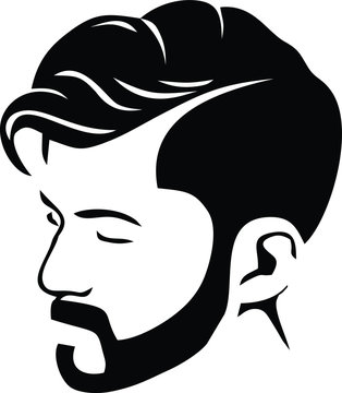 recommend clip art: Hair Salon Logo Vector Silhouette 