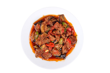 Photos of Turkey's Famous and Delicious Homemade Dishes for Hotel & Restaurant Orders and Menu and Internet and TV Advertising patlican eggplant kebab