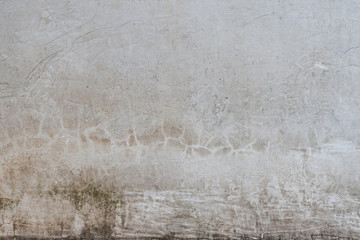 染みのある古いコンクリートの壁