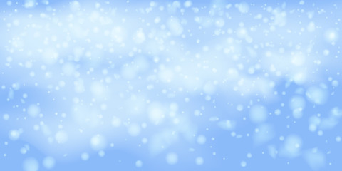 Snowflakes, snowfall.