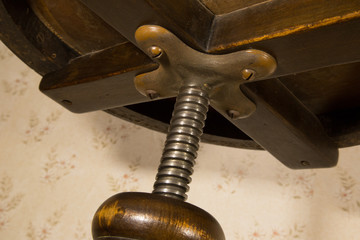 Antique piano stool, over 100 years old