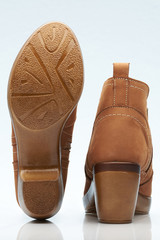 Brown woman shoes
