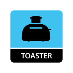 Toaster icon for web and mobile