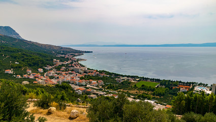 Podgora und Caklje an der Kroatischen Adriaküste