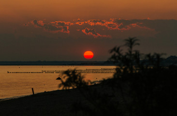 Sonnenaufgang in Warnemünde 8