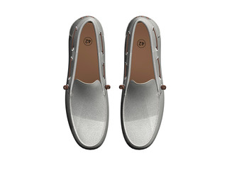 3d render casual man shoes