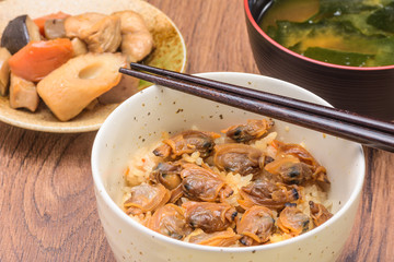 アサリ飯