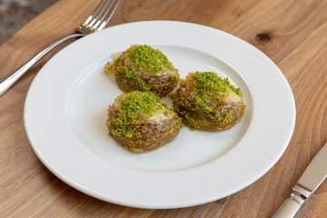 Turkish Style Baklawa Dessert Delight Food