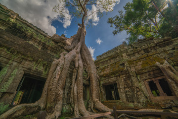 Angkor Wat Art in Siem Reap Province in Cambodia