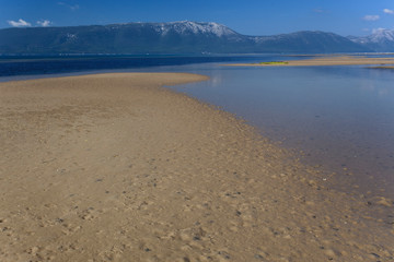 The Neretva River delta, Croatia