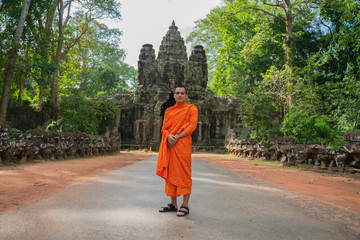 Angkor Wat Art in Siem Reap Province in Cambodia