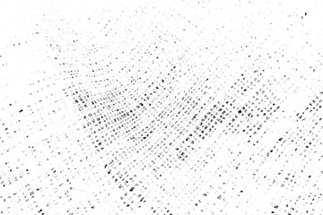 Distressed overlay texture of weaving fabric