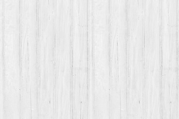 Obraz premium Close-up of white wood pattern and texture for background. Rustic wooden vertical