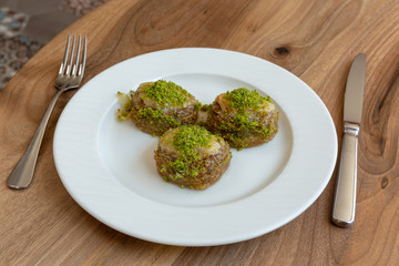 Turkish Style Baklawa Dessert Delight Food