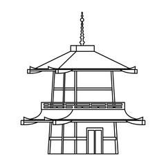 Japan landmarks design