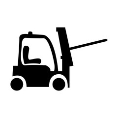forklift icon vector design template
