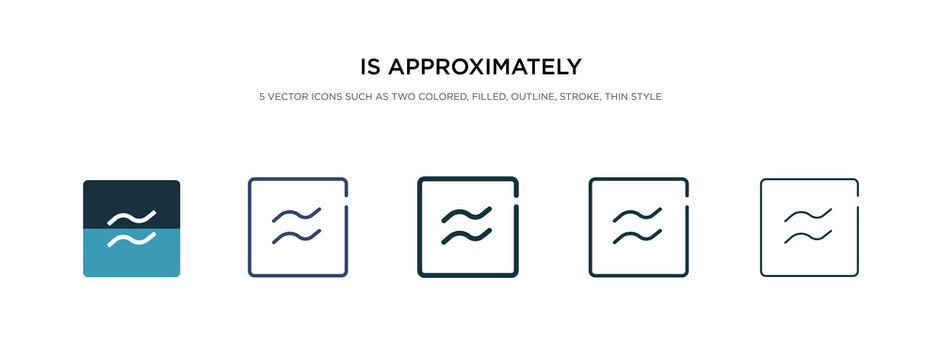16 Best Is Approximately Equal To Symbol Images Stock Photos Vectors Adobe Stock