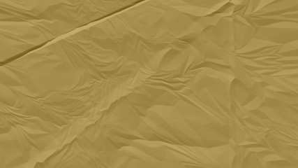 crumpled brown paper background close up