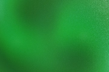 Texture of rough green metallic wall, abstract pattern background