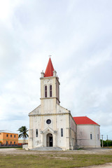 Fototapeta na wymiar ニューカレドニア ロイヤルティ諸島 ウベア島　セントジョセフ教会