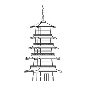 recommend clip art: Japan landmarks design