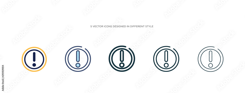 Poster icon in different style vector illustration. two colored and black vector icons designed in filled, 