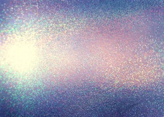Shimmer blue pink silver abstract texture. Sparkles festive background. Brilliance illustration. Amazing glitter hologram pattern.