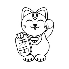 Chinese Lucky Cat icon