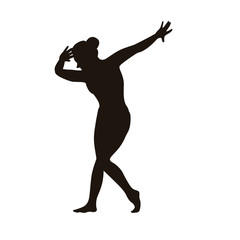 Gymnastic Silhouette