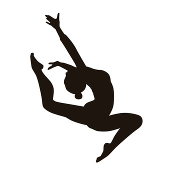 Gymnast Silhouette Images – Browse 60,473 Stock Photos, Vectors