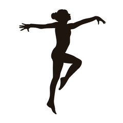 Gymnastic Silhouette