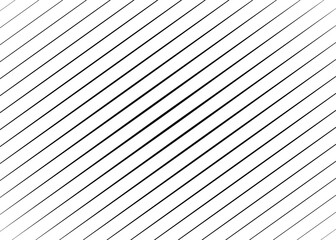 Rectangular diagonal, oblique lines, strips abstract, geometric pattern background. Slanting, slope lines halftone texture. Radial, radiating skew / tilt lines. - 293934488