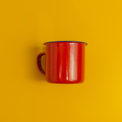 cup red yellow