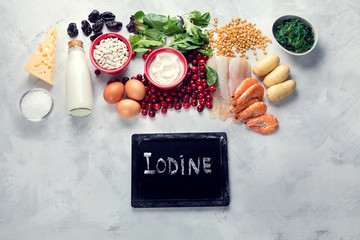 Foods rich in iodine