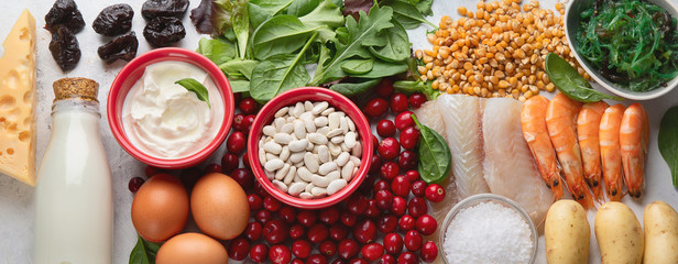 Foods rich in iodine