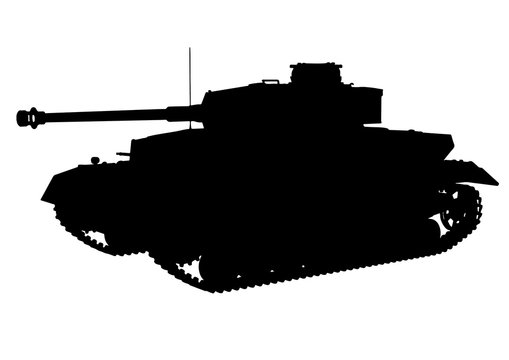 WW II German tank panzer4