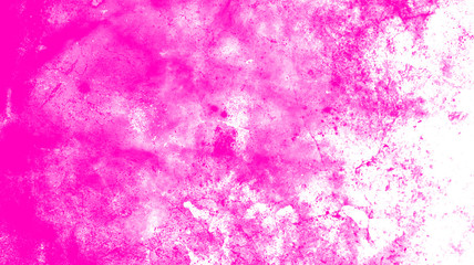 Abstract pink background. Pink watercolor on wall