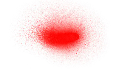 Abstract red ink splash backdrop