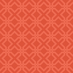 Beautiful background of seamless square and cross pattern with line