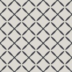 Simple curve rhombus repeating seamless pattern for background