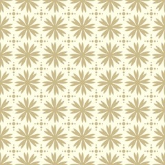 Geometrical oriental ornament repeating seamless pattern for background or wallpaper