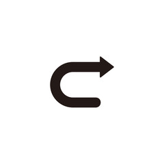 Next arrow icon symbol vector