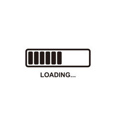 Loading icon symbol vector