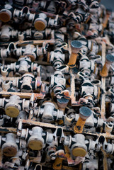 Obraz premium Clay forms in a foundry