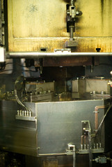 industrial machine in factory